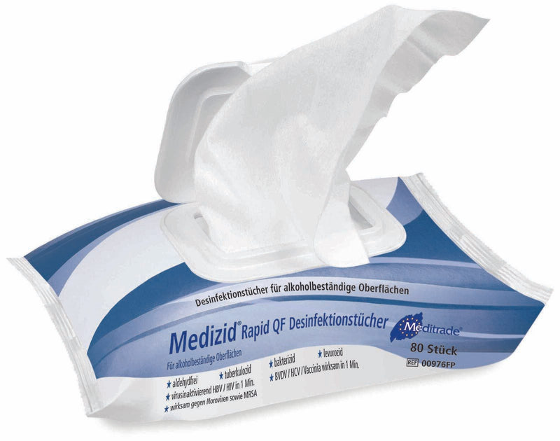 Meditrade® Desinfektionstücher Medizid rapid QF 1-lagig