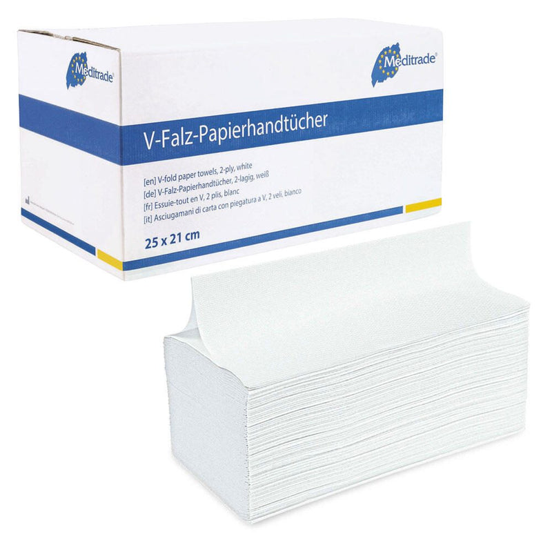 Meditrade® Papierhandtücher 2-lagig