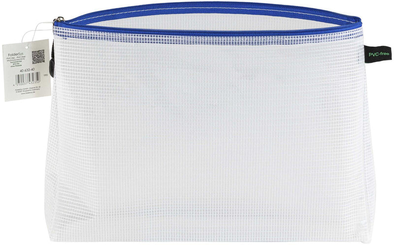 FolderSys Reißverschlussbeutel A4 transparent