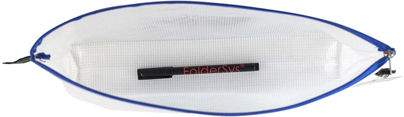 FolderSys Reißverschlussbeutel A4 transparent