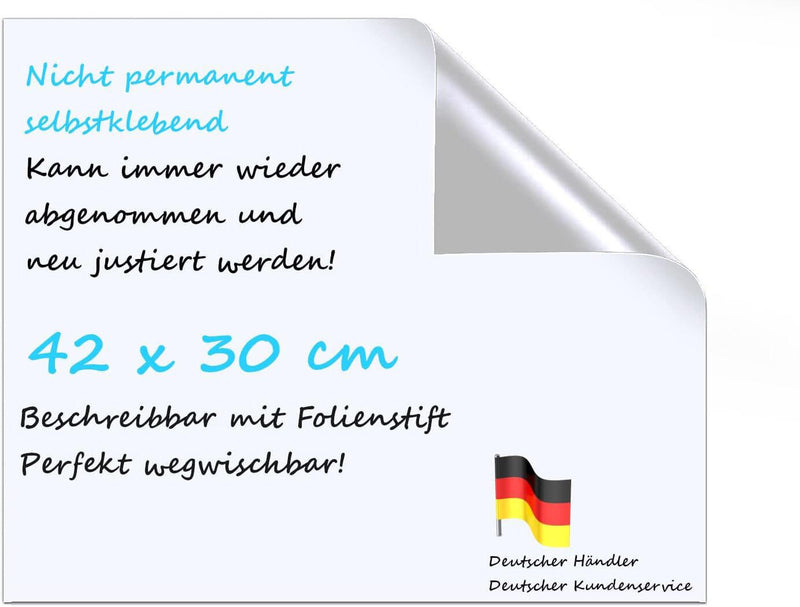 LMG selbstklebende Whiteboardfolie 42,0 x 30,0 cm