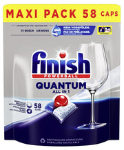 Calgonit finish Spülmaschinentabs POWERBALL QUANTUM ALL IN 1 58 St.