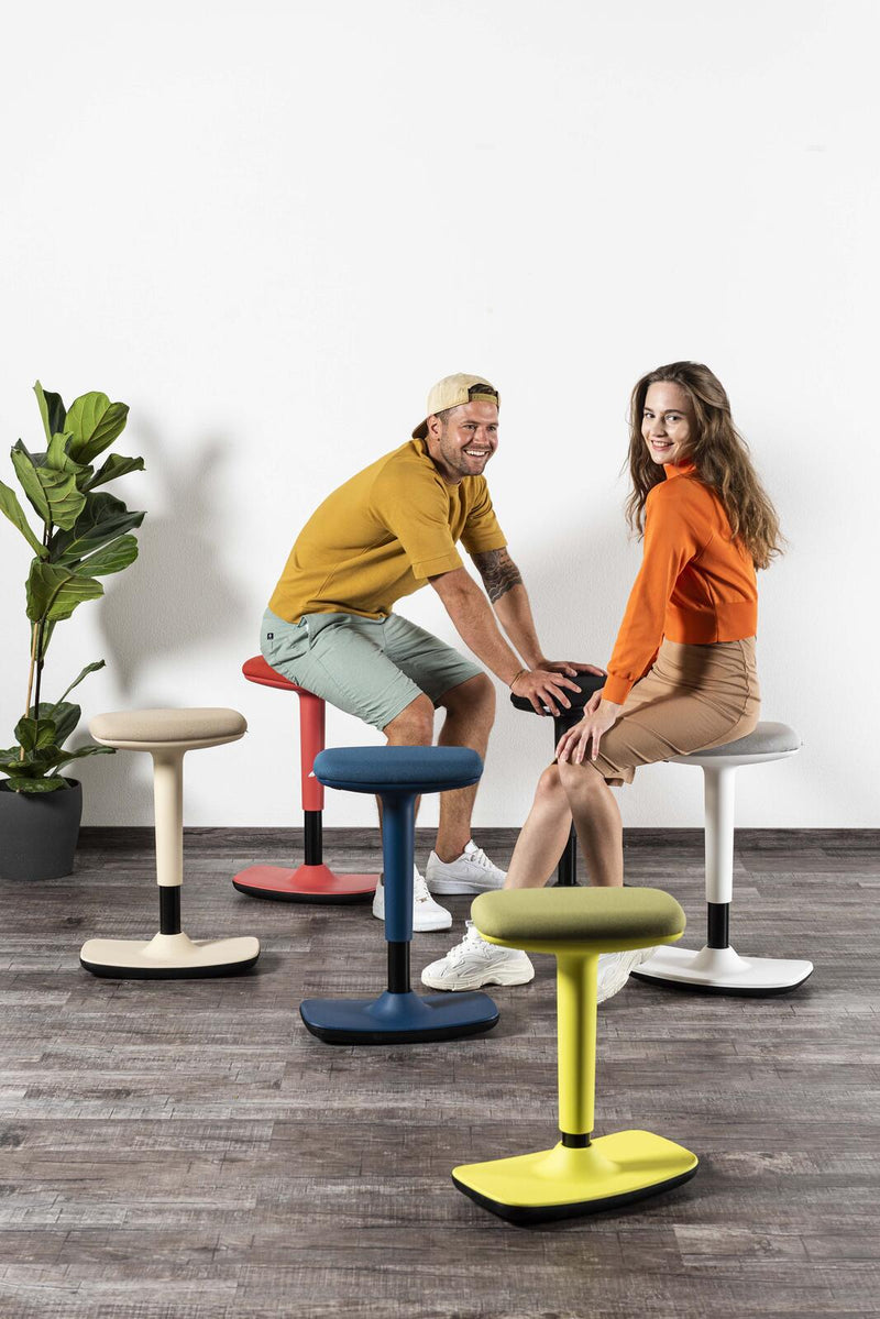 Trendoffice by Dauphin Sitz-/Stehhocker to-swift blau