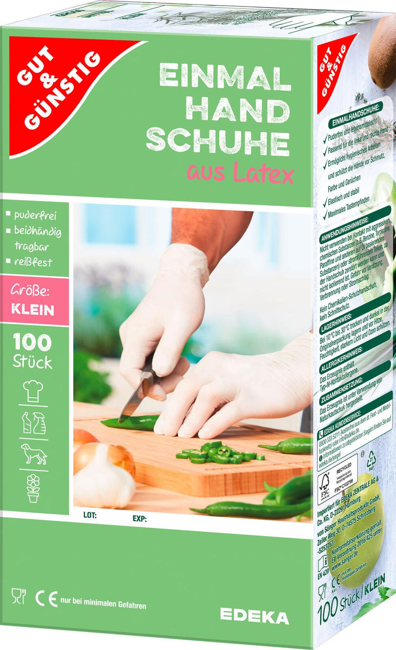 GUT&GÜNSTIG Handschuhe S weiß