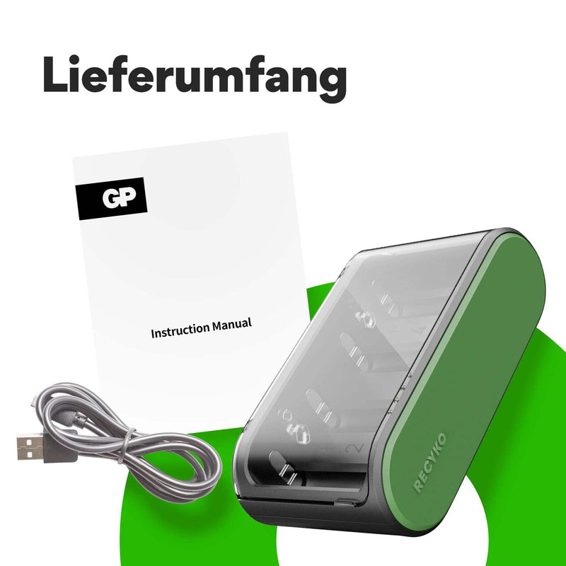 GP Akku-Ladegerät ReCyko B631