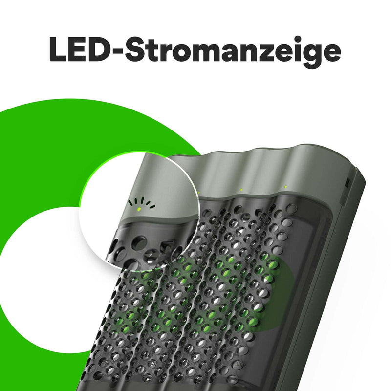 GP Akku-Schnellladegerät inkl. Akkus M452U 4-Port