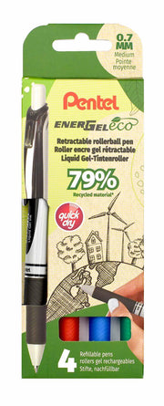 Pentel EnerGel eco BL77 Gelschreiber 0.35 mm, Schreibfarbe: Mehrfarbig