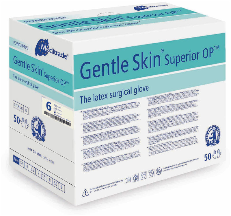 Meditrade® OP-Handschuhe Gentle Skin® Superior OP™ 6 weiß