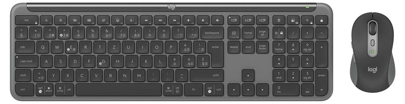 Logitech Tastatur-Maus-Set kabellos Logitech MK950 for Business sw grafit