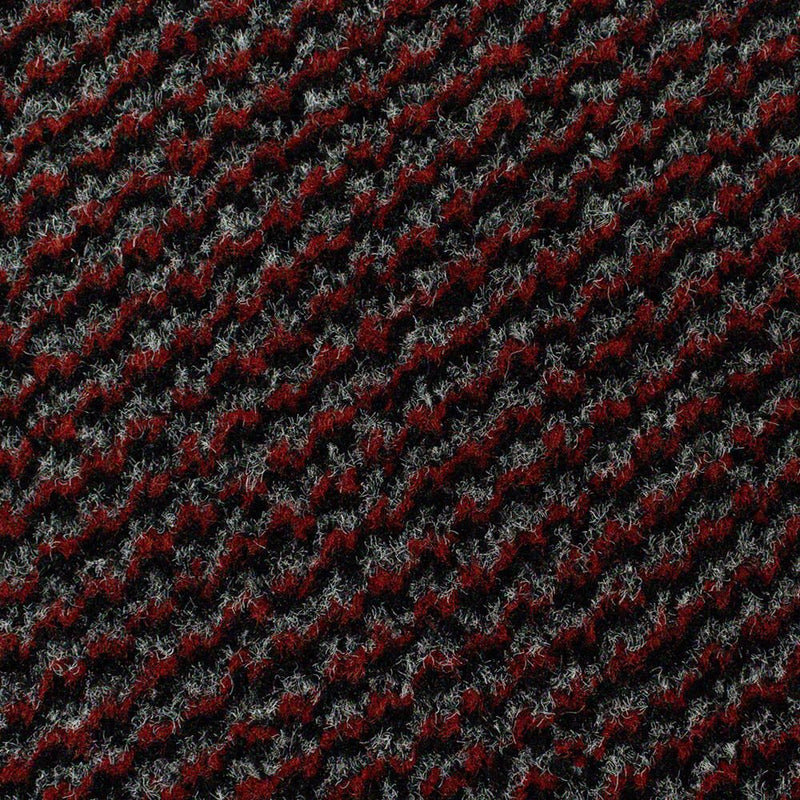Mercury Fußmatte Starlight 80,0 x 120,0 cm rot gemustert