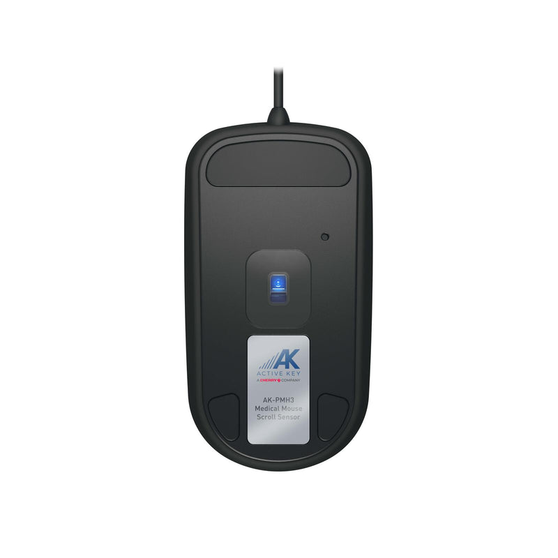 Cherry AK-PMH3 Medical Mouse Scroll Sensor Hygiene-Maus kabelgebunden schwarz