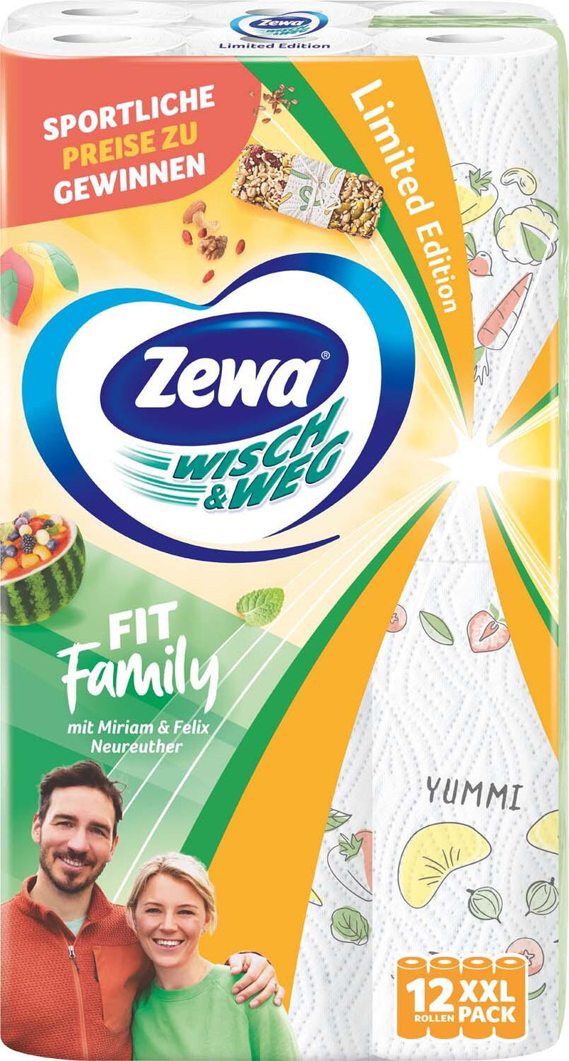 Zewa Küchenrollen WISCH&WEG Fit Family 2-lagig