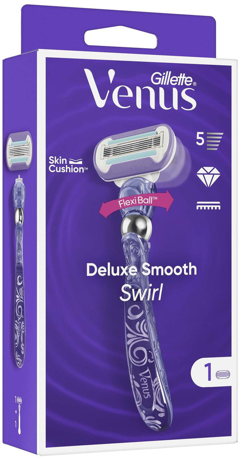 Gillette Venus Deluxe Smooth Swirl Damen Rasierer 1 St.