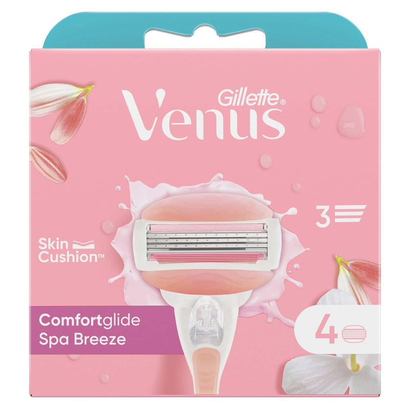 Gillette Venus Comfortglide Spa Breeze Rasierklingen 4 St.