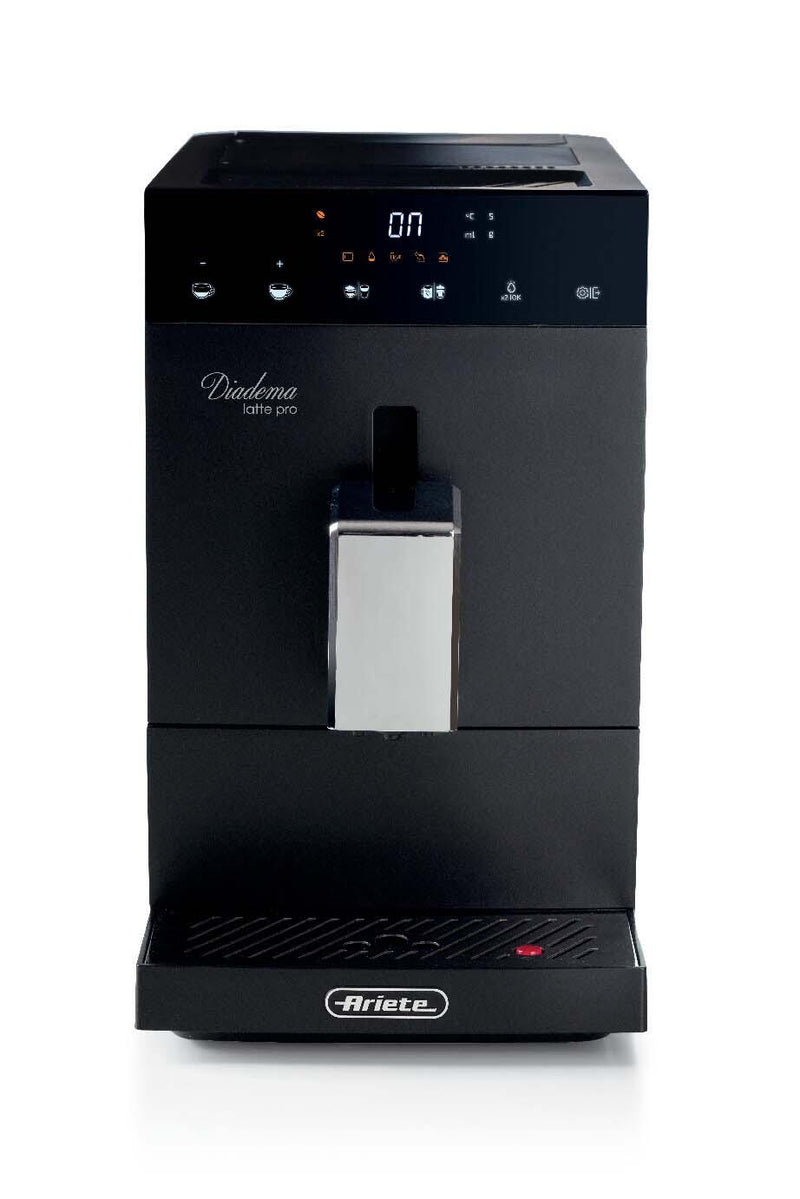 Ariete Diadema Kaffeevollautomat mit Milchbehälter - schwarz