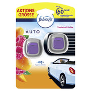 febreze Autoduftspender Tropische Früchte 2x2 ml