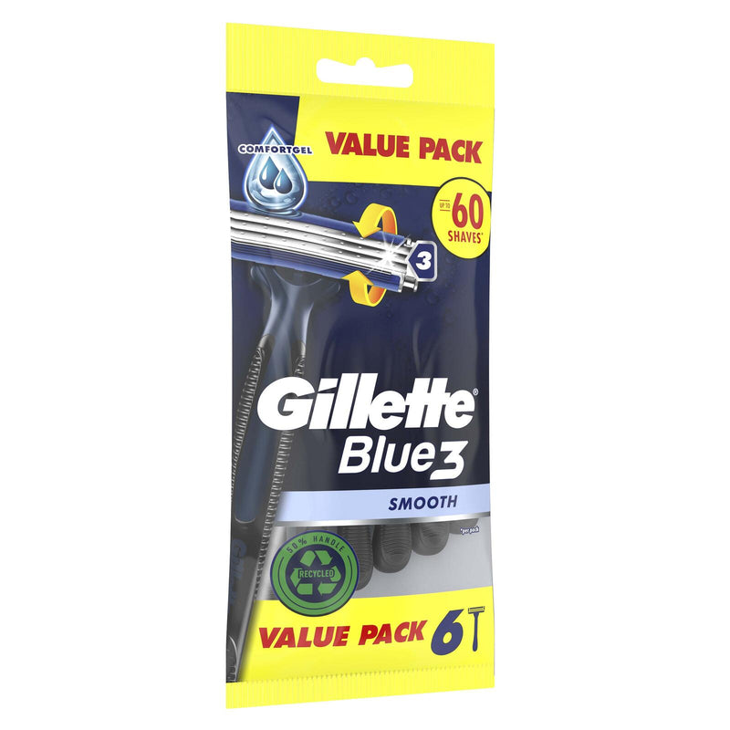 Gillette Blue 3 Smooth Rasierer Herren 6 St.