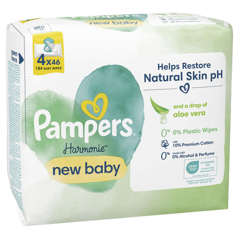 Pampers® Feuchttücher new baby Harmonie™ 1-lagig