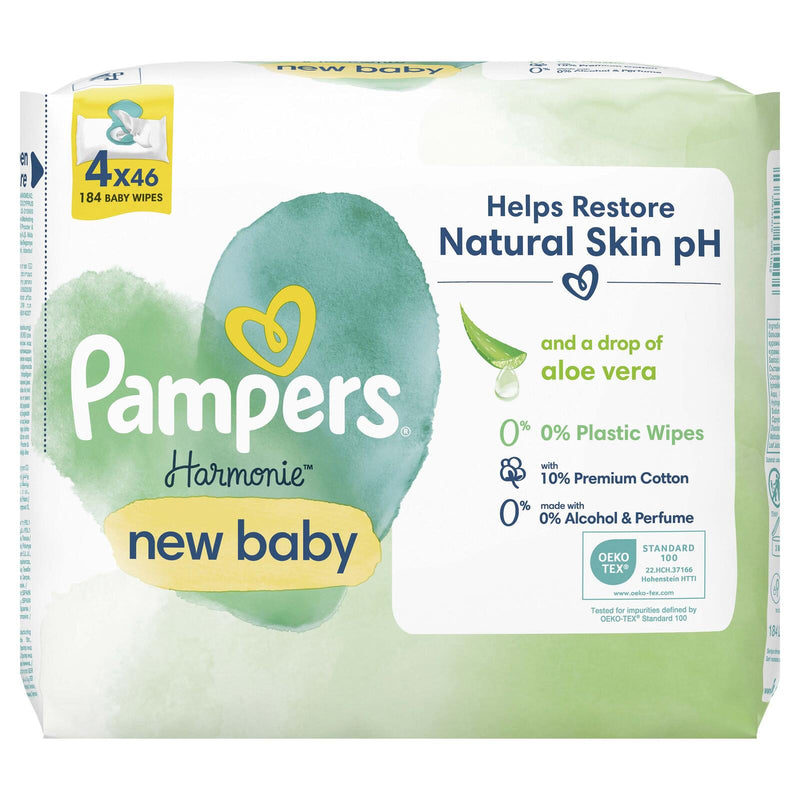 Pampers® Feuchttücher new baby Harmonie™ 1-lagig