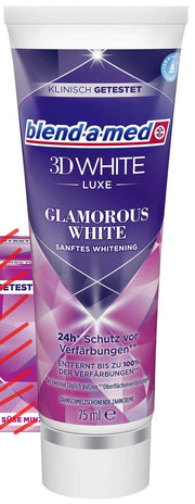 blend-a-med 3D WHITE LUXE GLAMOROUS WHITE Zahncreme 75 ml