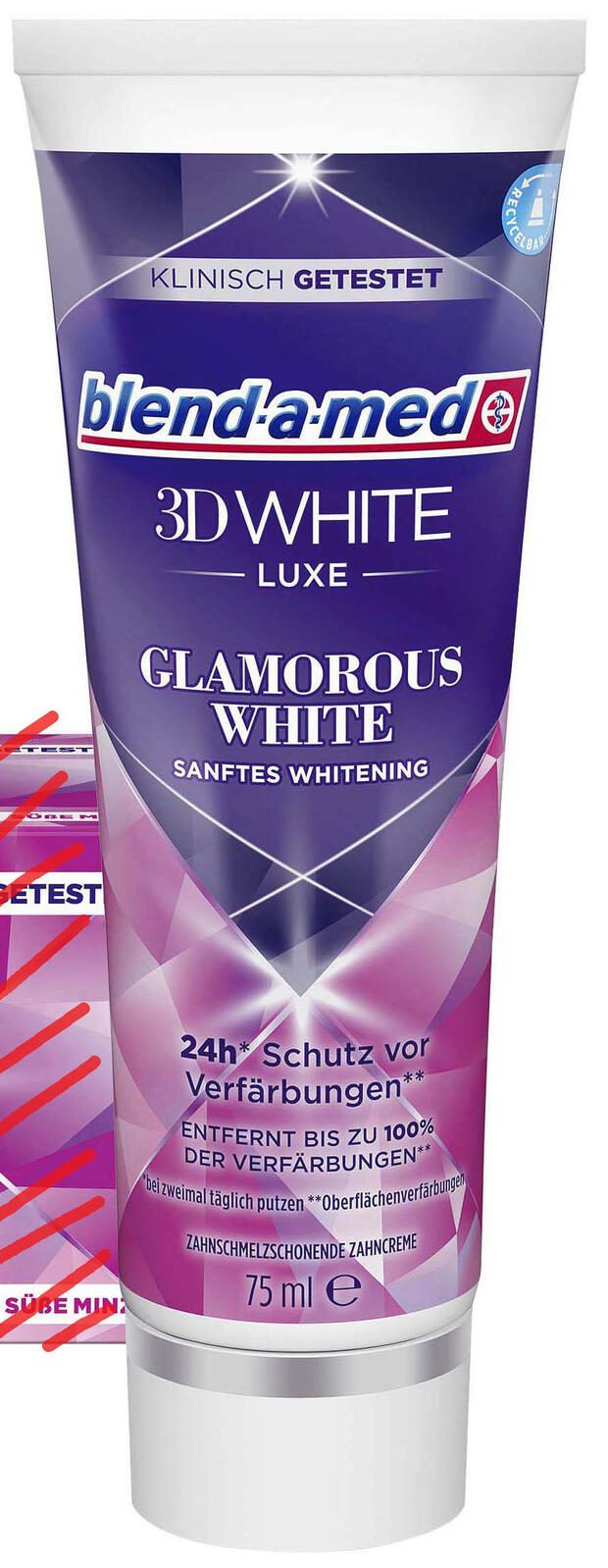 blend-a-med 3D WHITE LUXE GLAMOROUS WHITE Zahncreme 75 ml