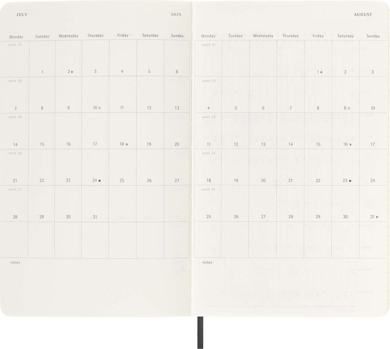 MOLESKINE Tageskalender HC 2025