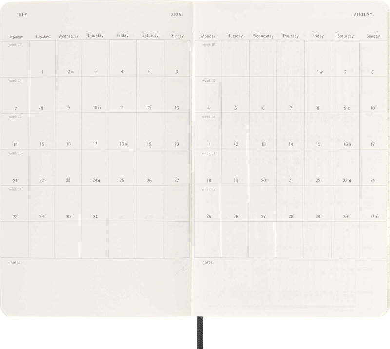 MOLESKINE Wochenkalender SC 2024/2025