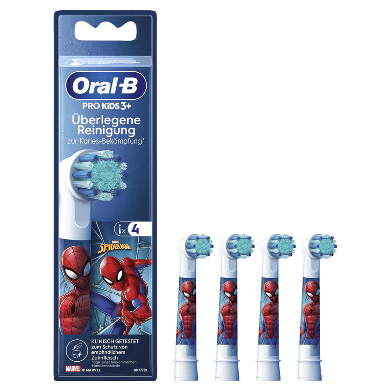 Oral-B Zahnbürstenaufsätze PRO KIDS 3+ SPIDER-MAN