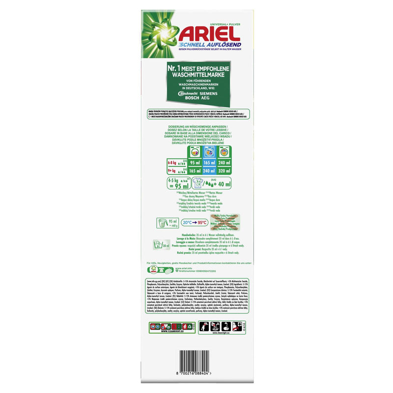 ARIEL Waschmittel UNIVERSAL+ 6,0 kg