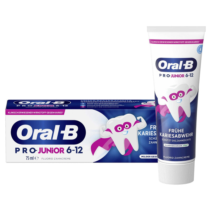 Oral-B PRO- JUNIOR 6-12 JAHRE Zahncreme 75 ml