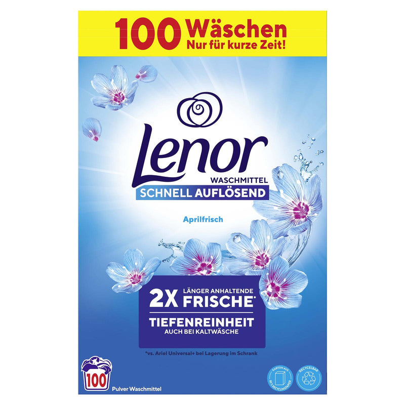 Lenor Waschmittel Aprilfrisch 6,0 kg