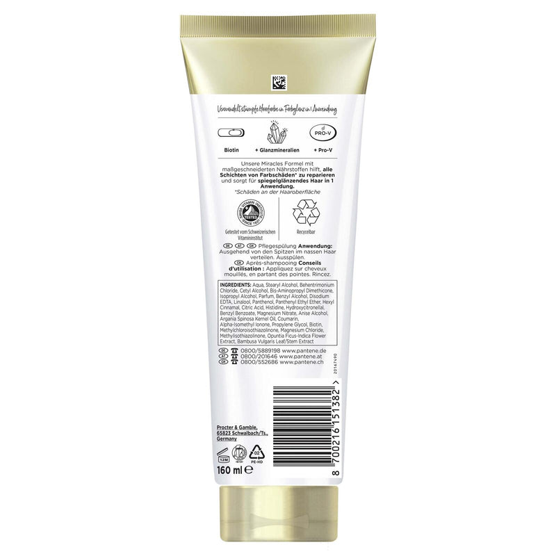 PANTENE PRO-V miracles COLOUR GLOSS Spülung 160 ml