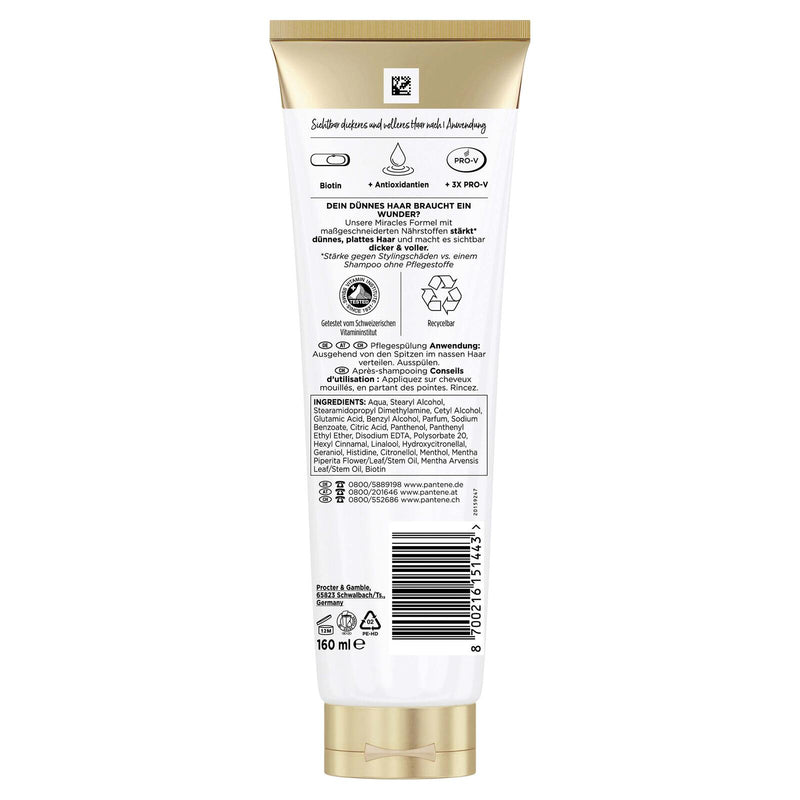 PANTENE PRO-V miracles LIFT & VOLUME Spülung 160 ml