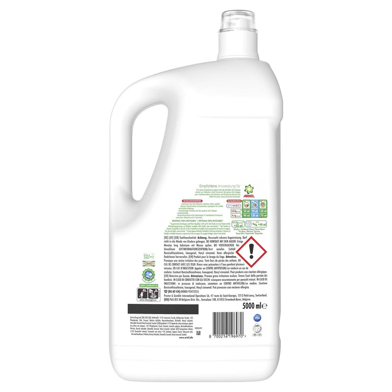ARIEL Waschmittel Universal+ MIT DER FRISCHE VON febreze 5,00 l