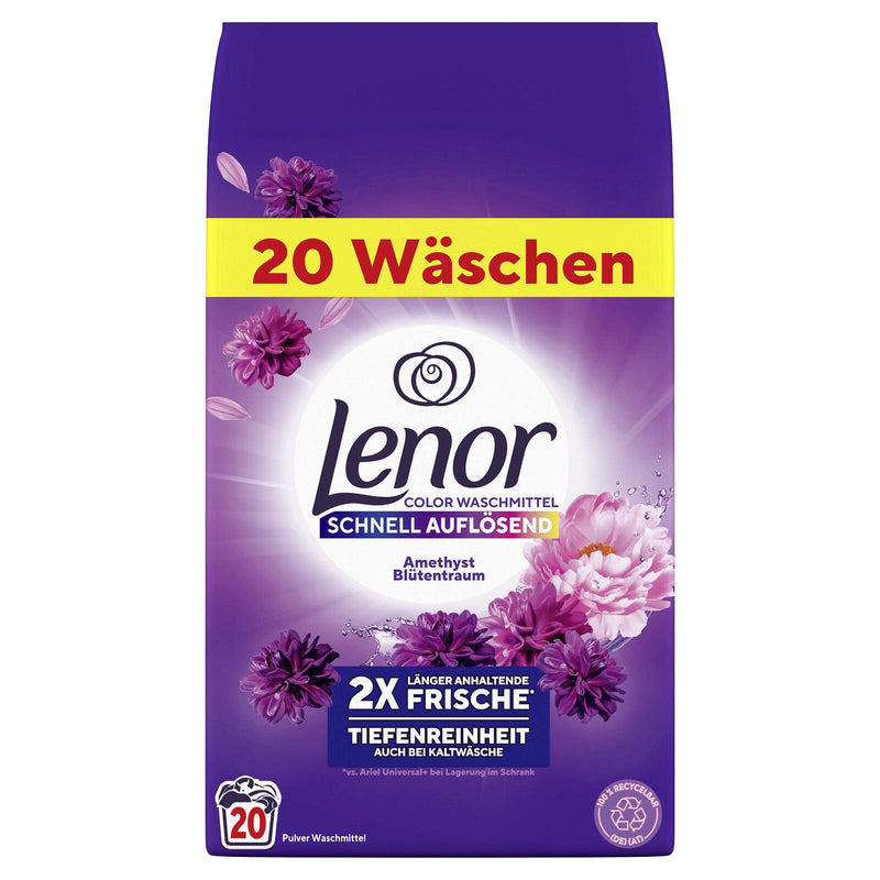 Lenor Waschmittel Color Amethyst Blütentraum 1,2 kg