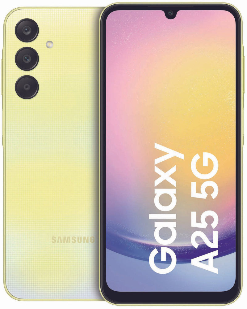 SAMSUNG Galaxy A25 5G Smartphone gelb 128 GB