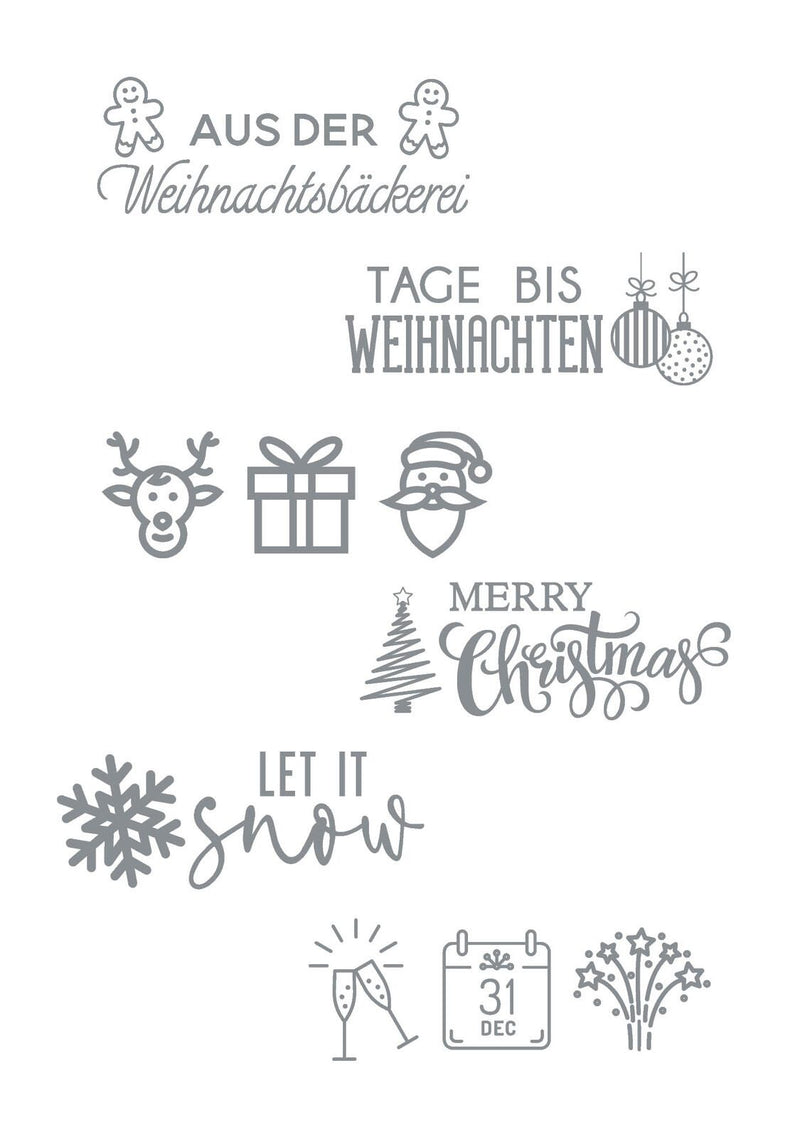 trodat Motivstempel Weihnachten