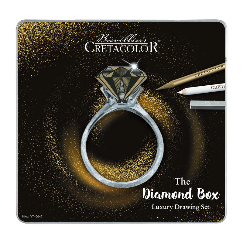 Brevillier's CRETACOLOR The Diamond Box Pastellkreide Mehrfarbig