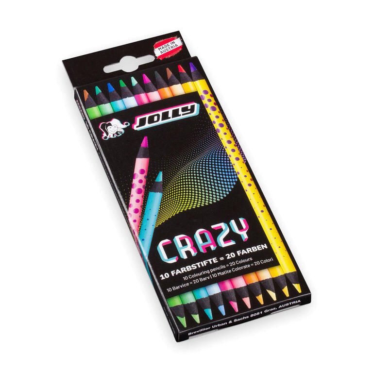 JOLLY Buntstifte Crazy Mehrfarbig