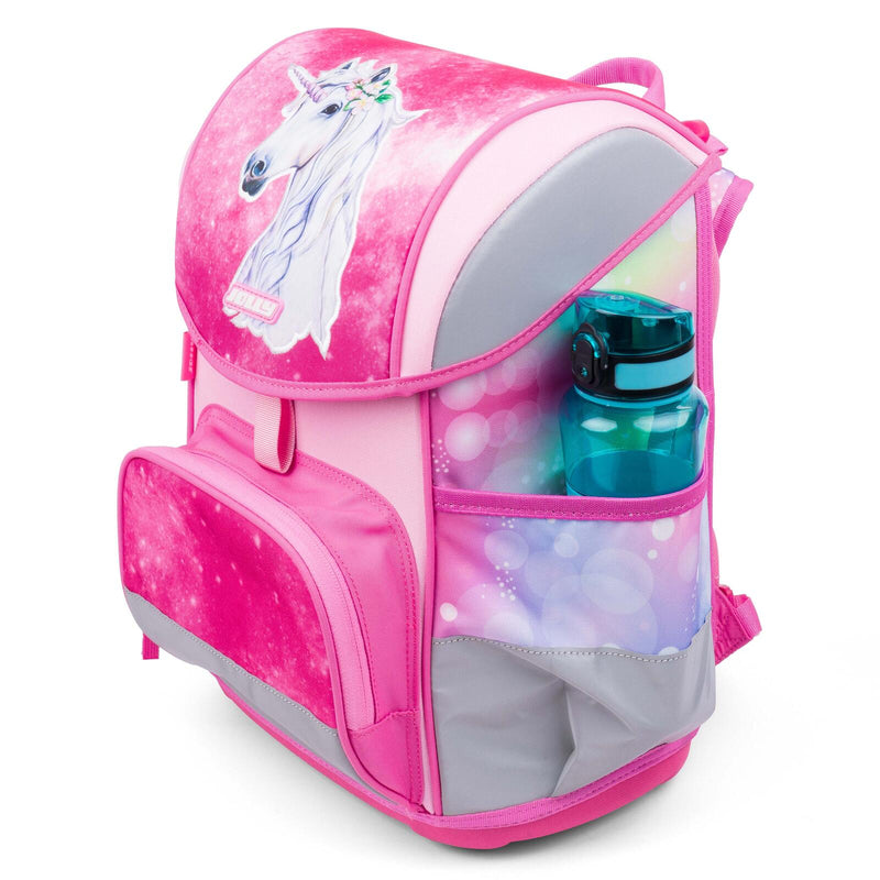 JOLLY Schulranzen-Set ERGONOMIC FLEXI 16,0 x 16,0 x 40,0 cm pink 20,0 l