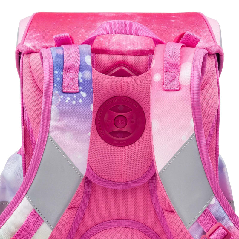 JOLLY Schulranzen-Set ERGONOMIC FLEXI 16,0 x 16,0 x 40,0 cm pink 20,0 l