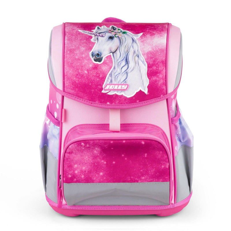 JOLLY Schulranzen-Set ERGONOMIC FLEXI 16,0 x 16,0 x 40,0 cm pink 20,0 l
