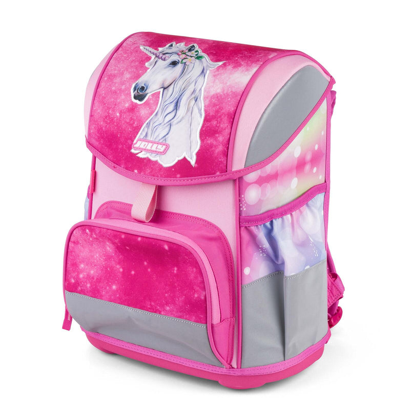 JOLLY Schulranzen-Set ERGONOMIC FLEXI 16,0 x 16,0 x 40,0 cm pink 20,0 l
