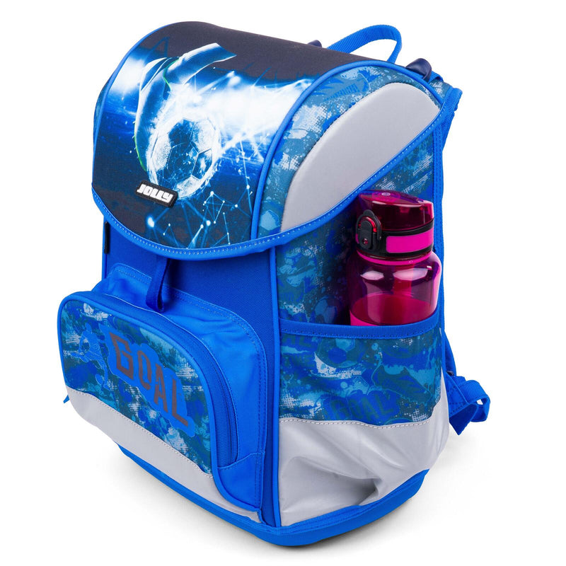 JOLLY Schulranzen-Set ERGONOMIC FLEXI 16,0 x 16,0 x 40,0 cm blau 20,0 l