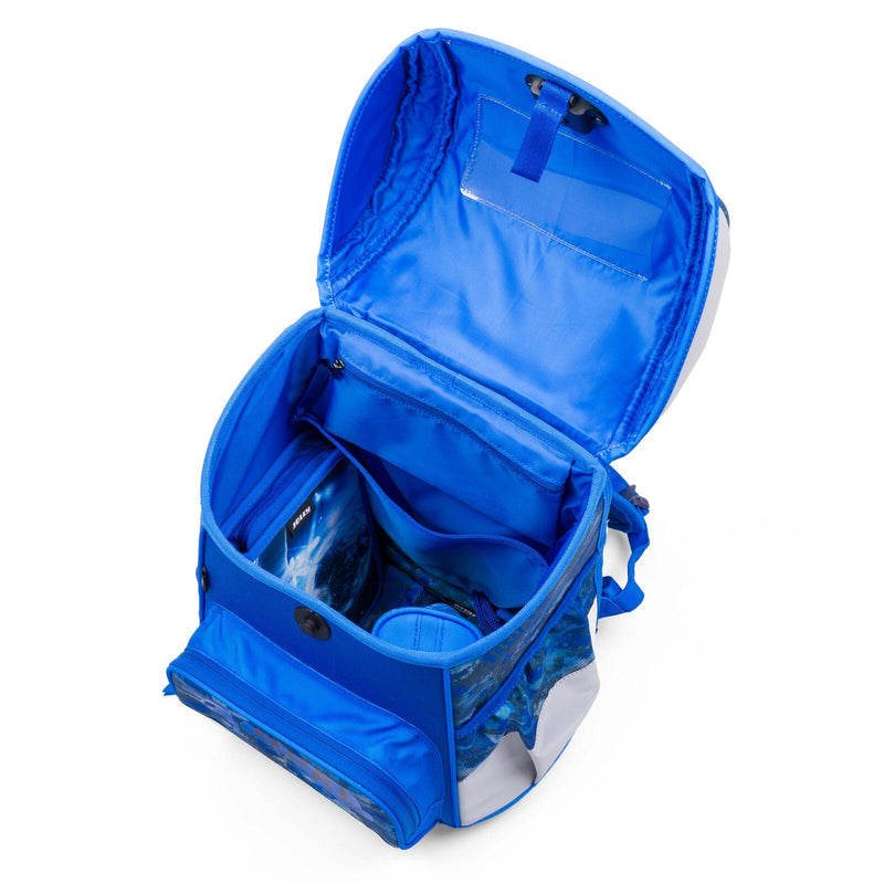 JOLLY Schulranzen-Set ERGONOMIC FLEXI 16,0 x 16,0 x 40,0 cm blau 20,0 l