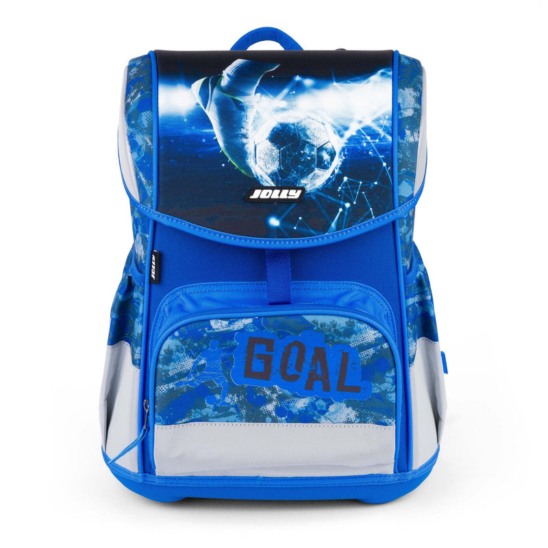 JOLLY Schulranzen-Set ERGONOMIC FLEXI 16,0 x 16,0 x 40,0 cm blau 20,0 l