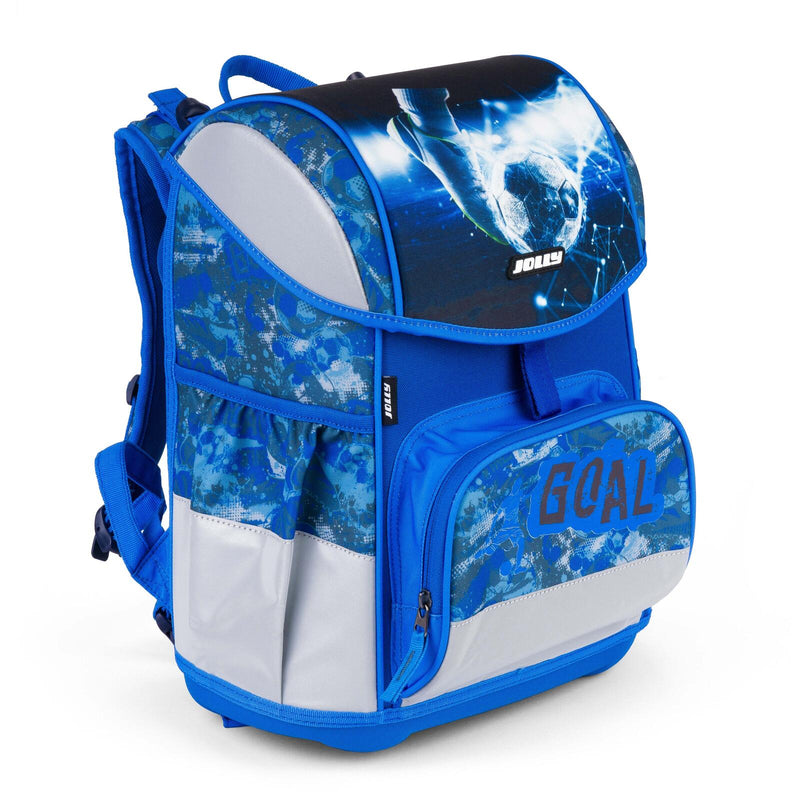 JOLLY Schulranzen-Set ERGONOMIC FLEXI 16,0 x 16,0 x 40,0 cm blau 20,0 l