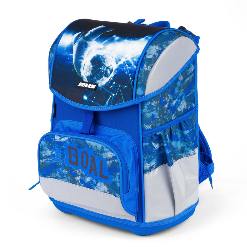 JOLLY Schulranzen-Set ERGONOMIC FLEXI 16,0 x 16,0 x 40,0 cm blau 20,0 l