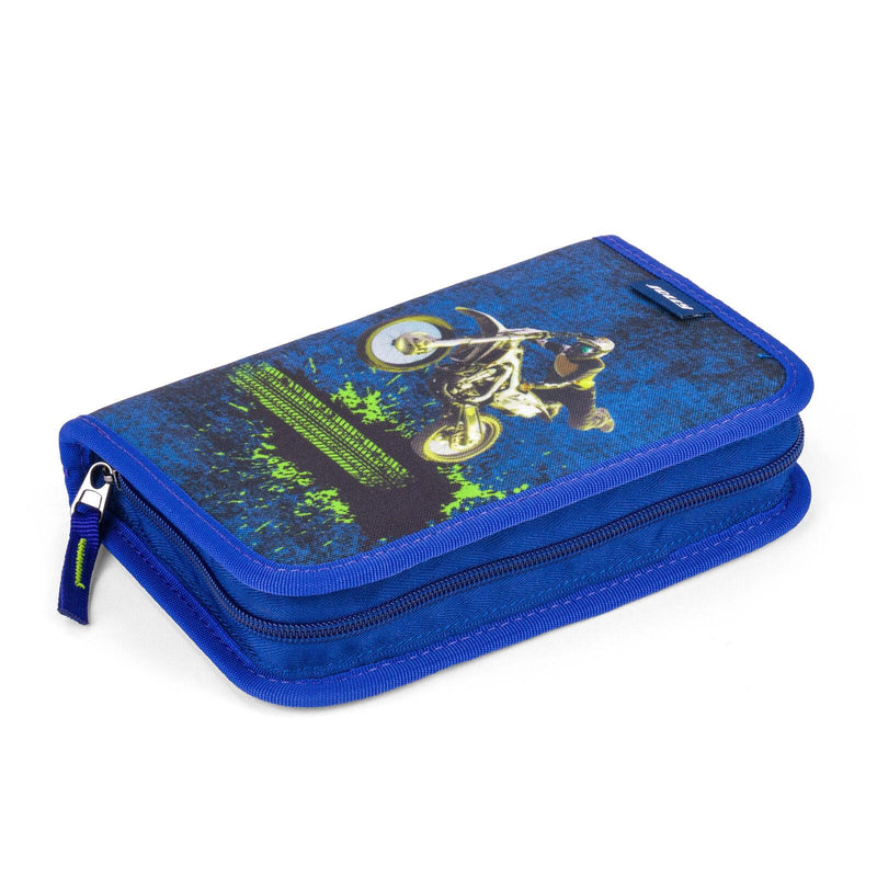 JOLLY Schulranzen-Set ERGONOMIC FLEXI 16,0 x 16,0 x 40,0 cm blau/grün 20,0 l