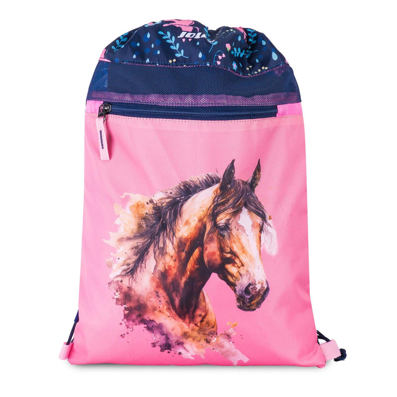 JOLLY Schulranzen-Set Classic Best Friends Forever 31,0 x 17,0 x 37,0 cm rosa/blau 22,0 l